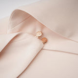 Aria White Asymmetrical Shawl  Tulle Panel Dress Set