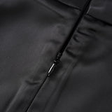Ariadna Black Tweed Jacket  Satin Skirt Set