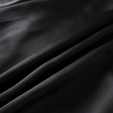 Ariadna Black Tweed Jacket  Satin Skirt Set