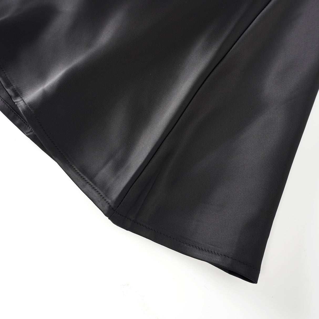 Ariadna Black Tweed Jacket  Satin Skirt Set