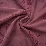 Ariadne Pink Flocked Tulle Maxi Dress