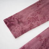 Ariadne Pink Flocked Tulle Maxi Dress