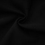 Ariella Elegant Long Dress - Round Neck - Flared Cuffs - Crystal Embellishment - Rear Zip Fastening