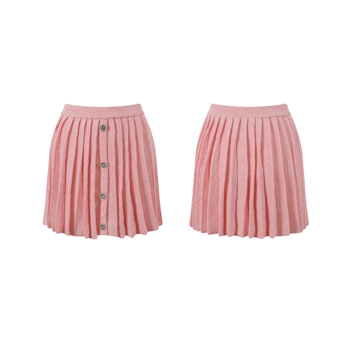 Harper Jacket & Skirt Pink Matching Set