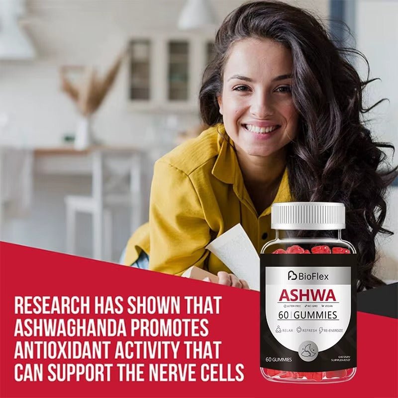 Ashwagandha 60 Gummies – Natural Energy & Immune Support