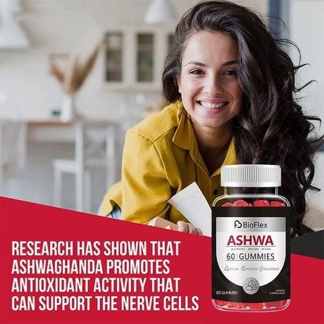 Ashwagandha 60 Gummies – Natural Energy & Immune Support