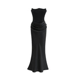 Aurore offshoulder maxi dress