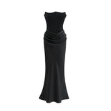 Aurore offshoulder maxi dress