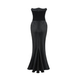 Aurore offshoulder maxi dress