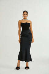 Aurore offshoulder maxi dress