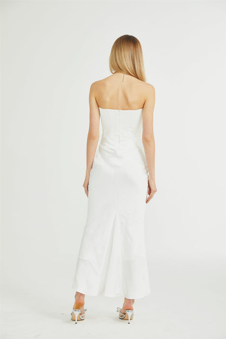 Aurore offshoulder maxi dress