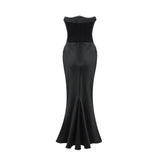 Aurore offshoulder maxi dress