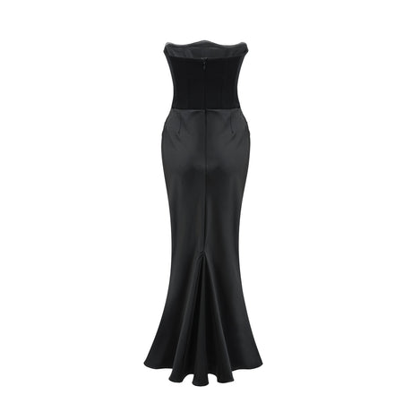 Aurore offshoulder maxi dress