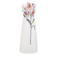 Automne White Floral Embroidered Maxi Dress
