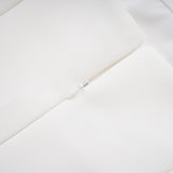 Automne White Floral Embroidered Maxi Dress