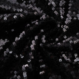 Ava Black Lace Panel Sequined Maxi Dress