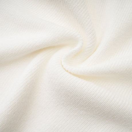 Ava Ribbed Knit Top - Twist Neckline - Long Sleeves