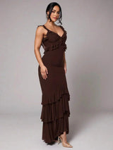 Avery Maxi Dress - Fit Type: Slim Fit - Style: Refined Style - Fabric Elasticity: High Stretch - Occasion: Wedding, Formal & Evening
