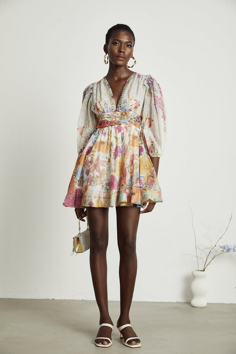 Axelle floralprint mini dress