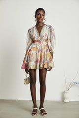 Axelle floralprint mini dress