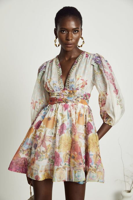 Axelle floralprint mini dress