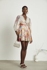 Axelle floralprint mini dress