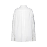 Axelle laceembroidered cutout shirt