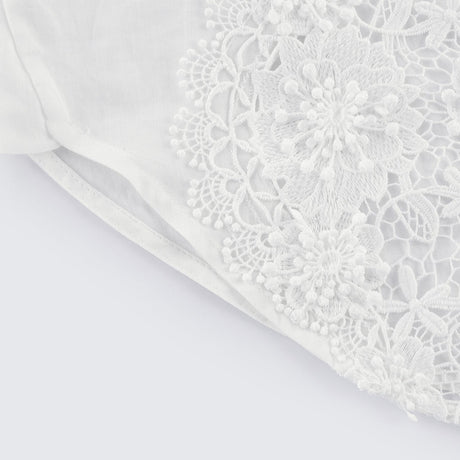 Axelle laceembroidered cutout shirt