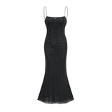Axelle sequinembellished dress