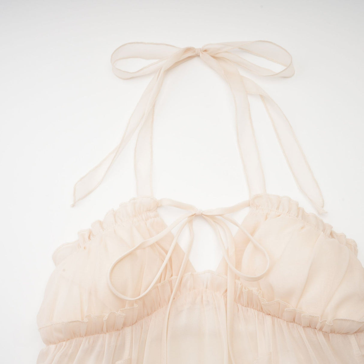 Axelle tulle pleated midi dress