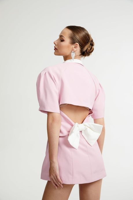 Azura openback mini dress