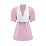 Azura openback mini dress