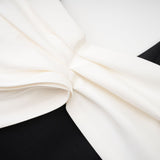 Azzurra Dress - Embellished - Front Bowknot - Zip Fastening