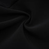 Babette crystalembellished black mini dress