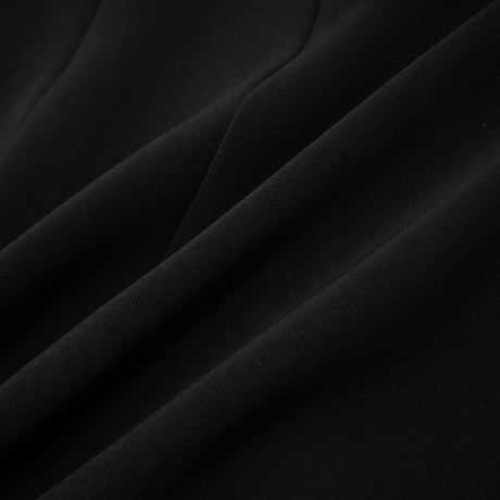 Babette crystalembellished black mini dress