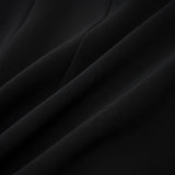 Babette crystalembellished black mini dress