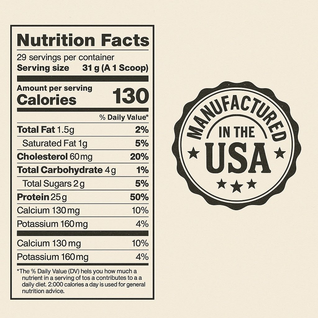 Balaban Nutrition 100% Whey Protein Standard Vanilla Ice Cream 5lb