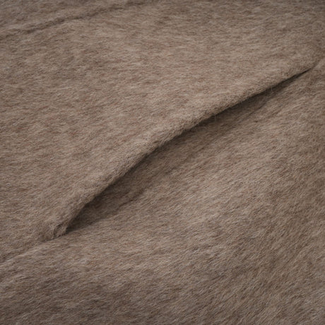 Barbara Coat - Crew neck - Cape sleeves - Detachable collar and cuffs