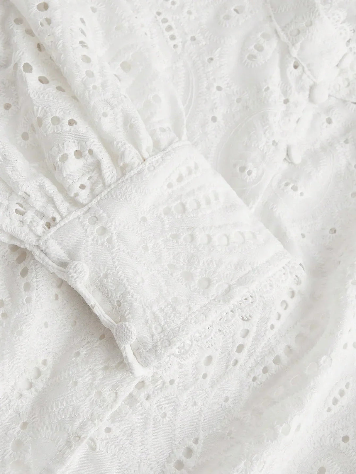 Beatrice Midi Dress - Stand Collar - Puff Sleeve - High Waist - Elegant Style