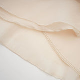 Beppina Mini Dress Neutral V - neck Ruffled Thigh Length & Floral Layers