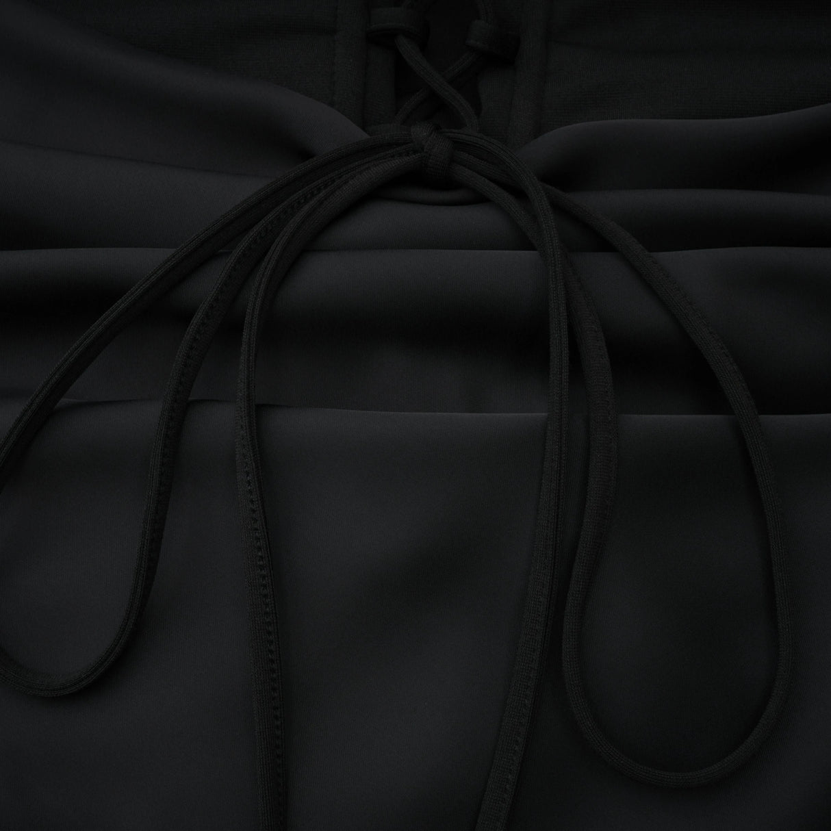 Berit Black Scarf Off Shoulder Ruched Maxi Dress