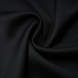 Berit Black Scarf Off Shoulder Ruched Maxi Dress