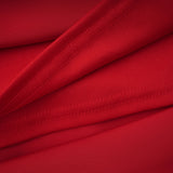 Berit Red Scarf Off Shoulder Ruched Maxi Dress
