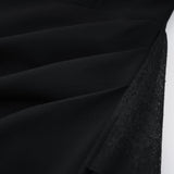 Bernadette Black LacePanel Asymmetrical Midi Dress