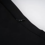 Bernadette Black LacePanel Asymmetrical Midi Dress