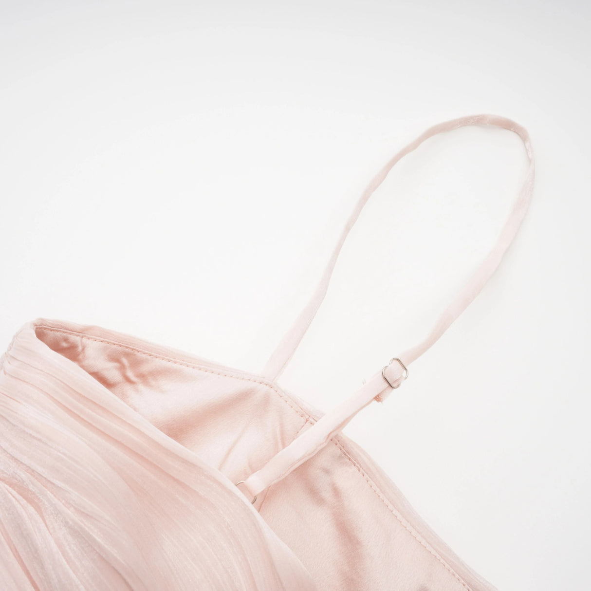 Bernice Pink Glossy Cape  Dress Set