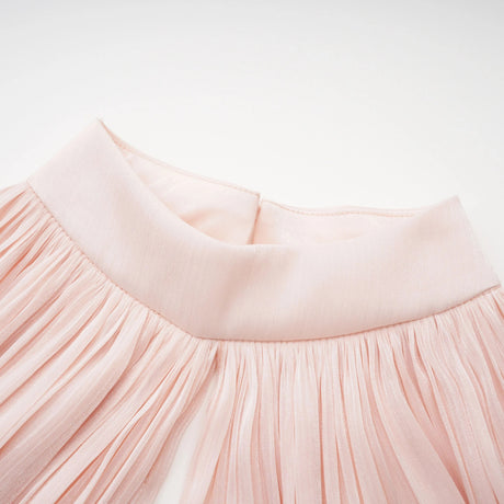 Bernice Pink Glossy Cape  Dress Set