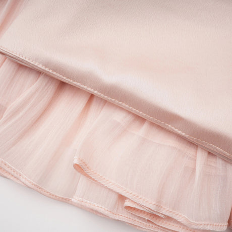 Bernice Pink Glossy Cape  Dress Set