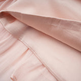 Bernice Pink Glossy Cape  Dress Set
