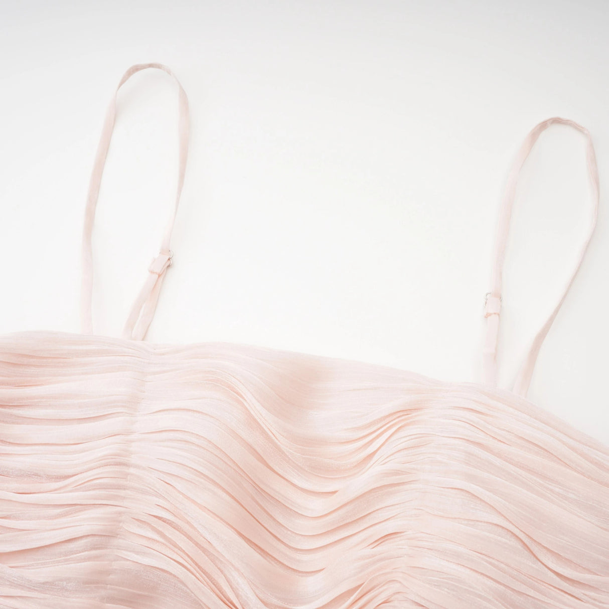 Bernice Pink Glossy Cape  Dress Set